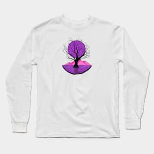 Japanese tree in a dream Long Sleeve T-Shirt